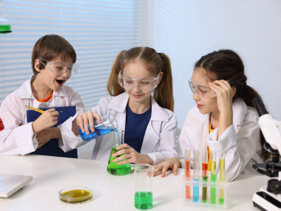 子ども調剤体験